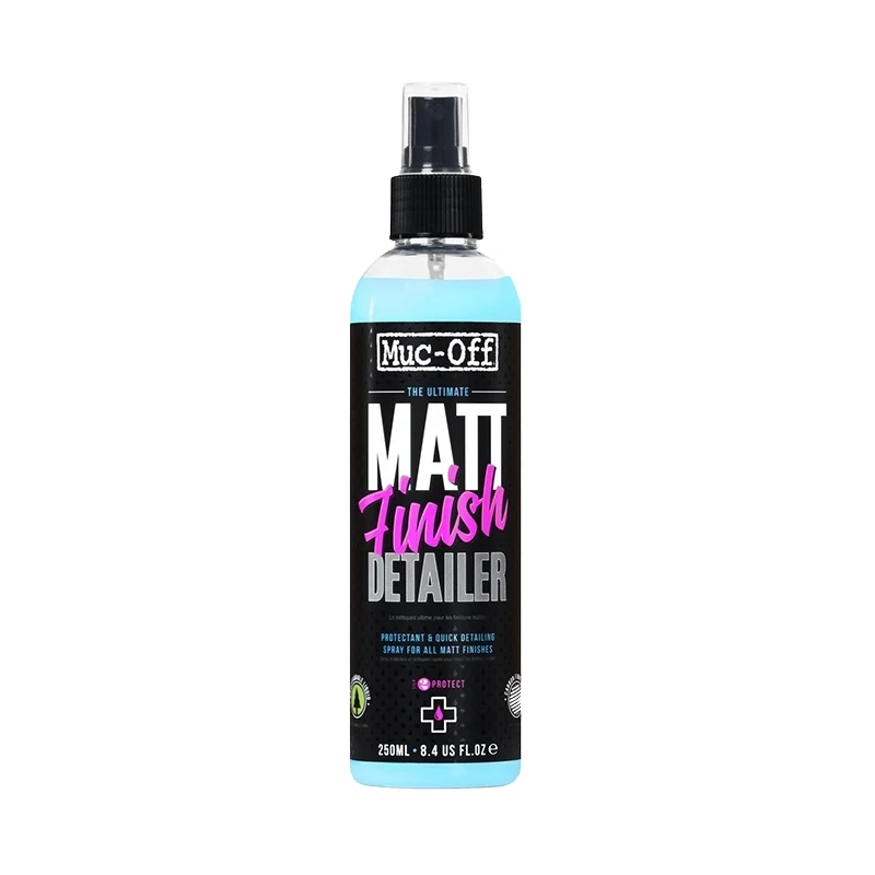 Spray MUC-OFF Matt Finish Detailer, protector y limpiador de superficies mates (250 ml)