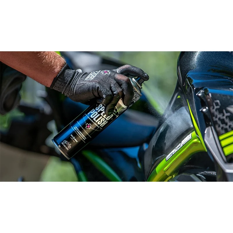 Spray pulidor (cera de carnauba) MUC-OFF Speed, 400 ml