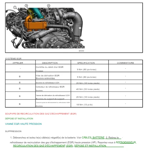 Manuel d'atelier jeep Gladiator 2021 français