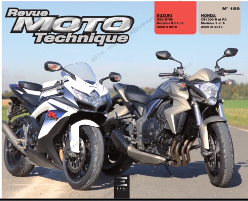 Manuel de réparation Honda CB 1000 R 2009 2010