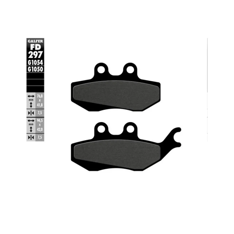 Pastillas de freno Galfer Rieju NKD 125/ RS-2 Matrix / RS-2 Naked - orgánicas