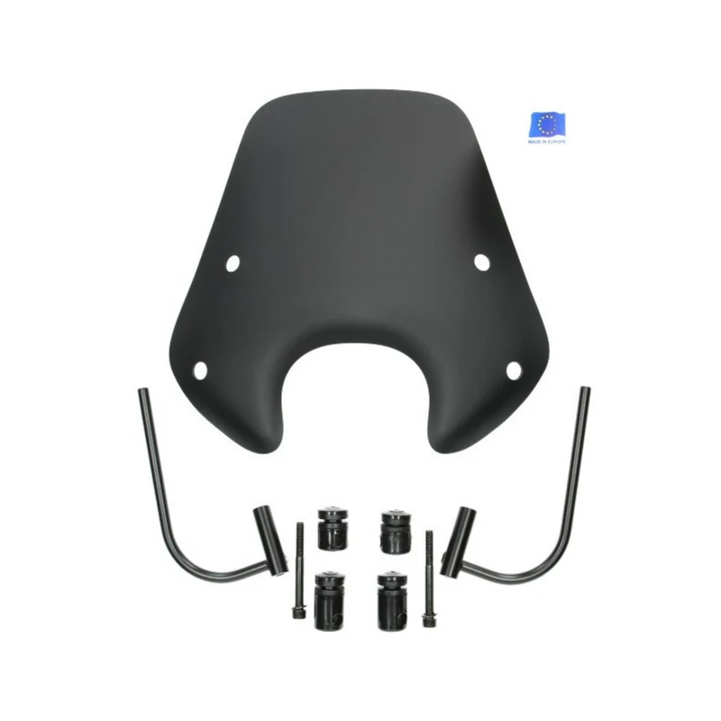 Pare-Brise Bas Piaggio Zip Noir Mat