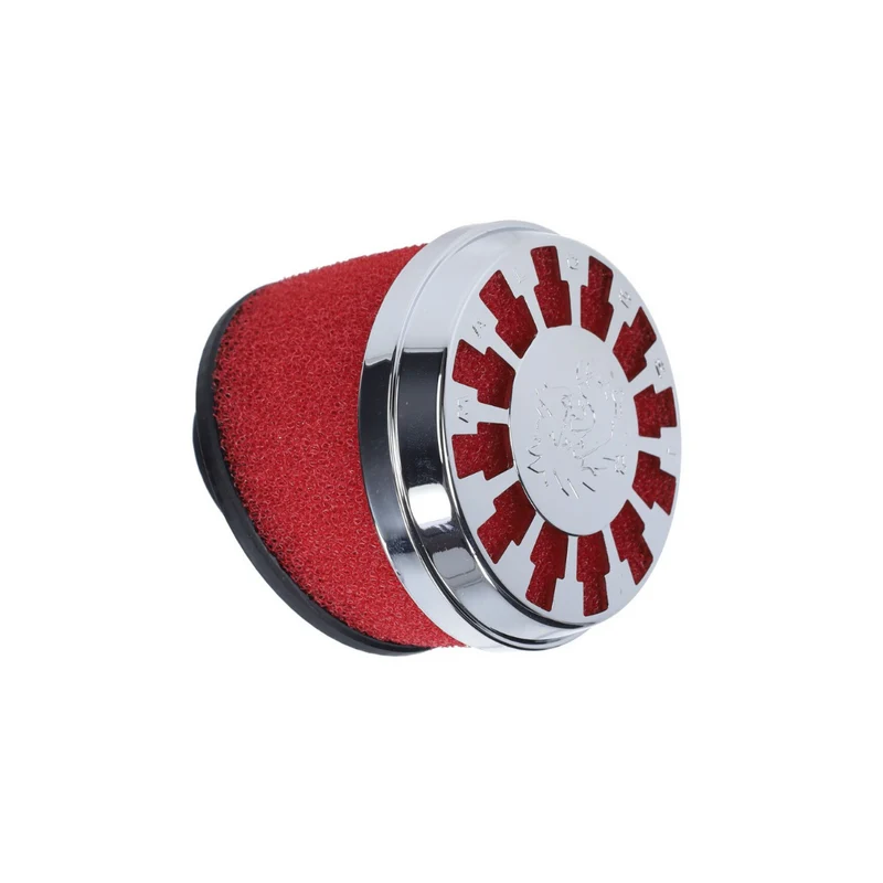 Filtre de puissance Malossi MHR coudé 32-38mm rouge/chrome