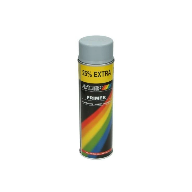 Bombe aérosol Motip Primer Gris 500ML