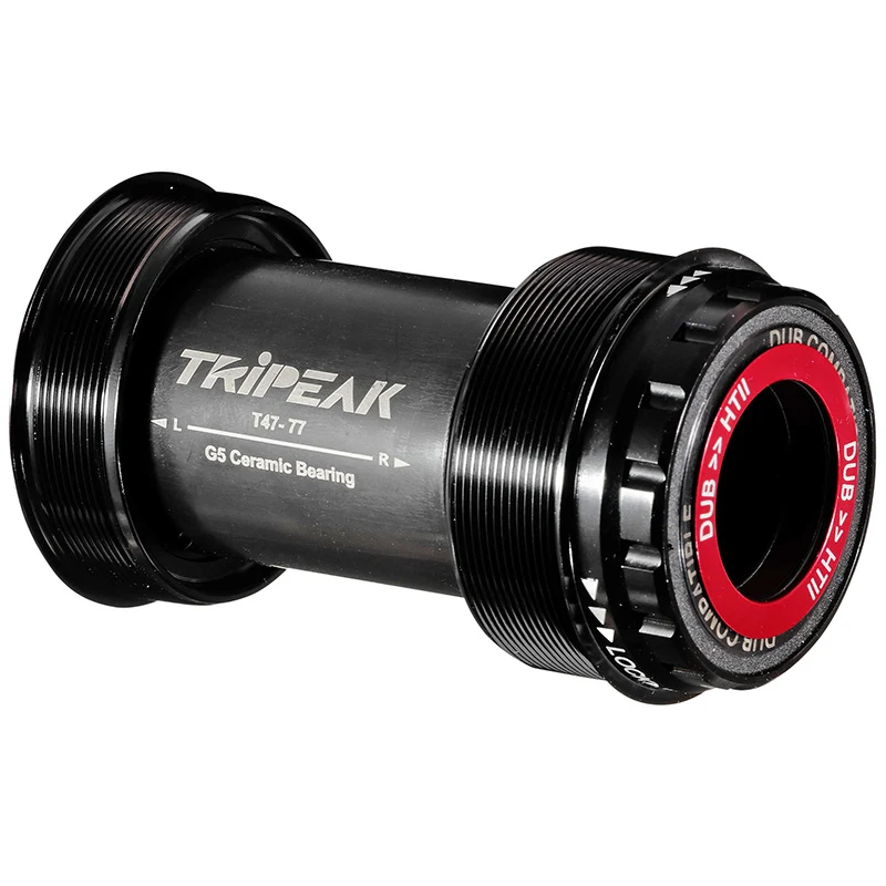 Cuvette Intégré Boîtier Filete Route Tripeak 3En1 Céramique Boite De 77.5 mm Diam T47 mm Pour Axe 24 mm, 28.99 mm, 30 mm (Compatible Sram Dub, Rotor 3D, Shimano, Colnago)