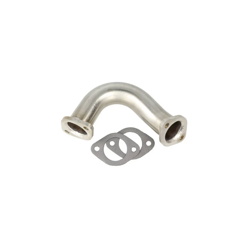 Coude d'échappement en acier inoxydable SIP RVS Piaggio / Gilera 125-180cc 2 temps