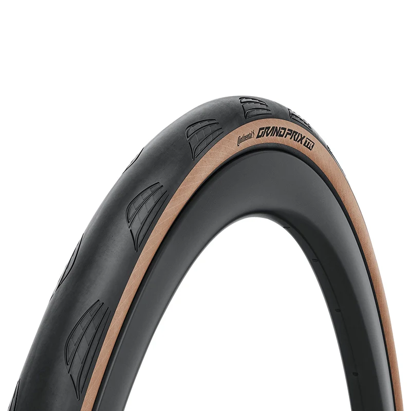 Pneu Route 700 X 30 Continental Grand Prix Noir Flanc Marron Tubeless Ready Ts (30-622) Compatible VAE