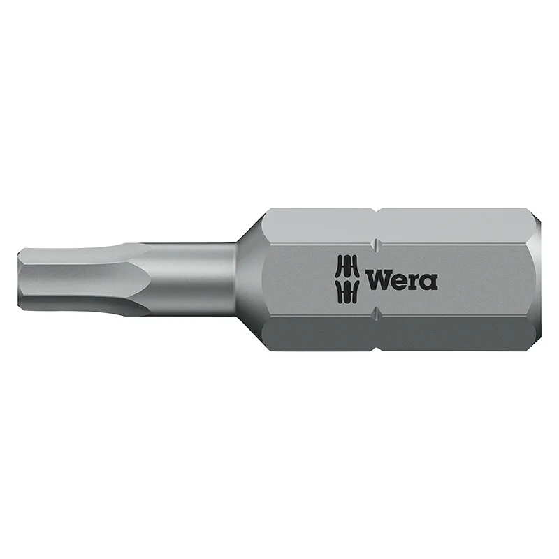 Embout Wera 840-1 Hex Plus Z 1-4 6 Pans-Allen 3 mm L 25 mm -Marque Allemande Pour Les Ateliers-