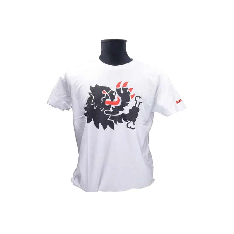 Malossi T-Shirt Lion Blanc
