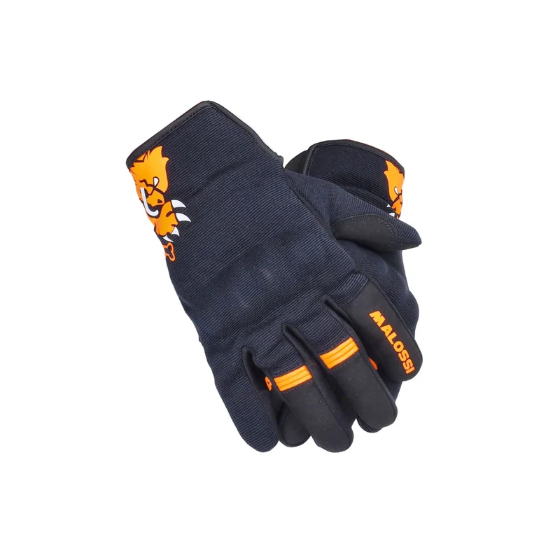Gants Malossi Noir/Orange