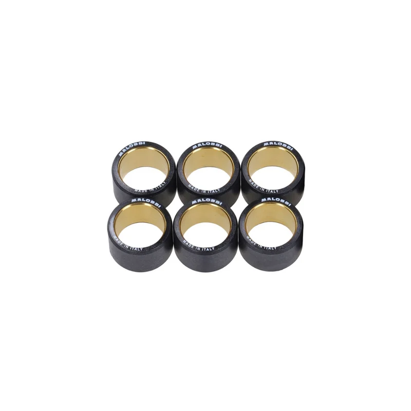Malossi Jeu de rouleaux 23x18mm 19 Grammes