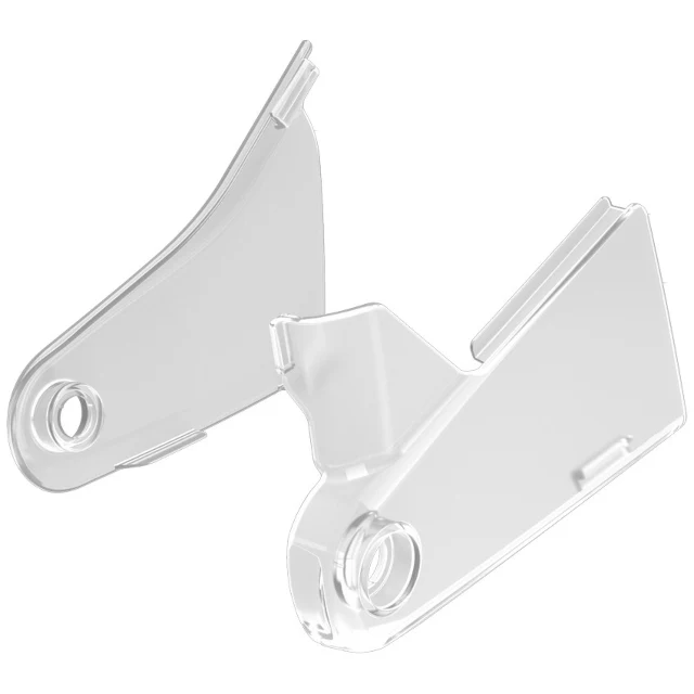 Protector adhesivos tapas laterales KTM SX/SX-F 19-20 / EXC/EXC-F 20-23 Polisport - transparente