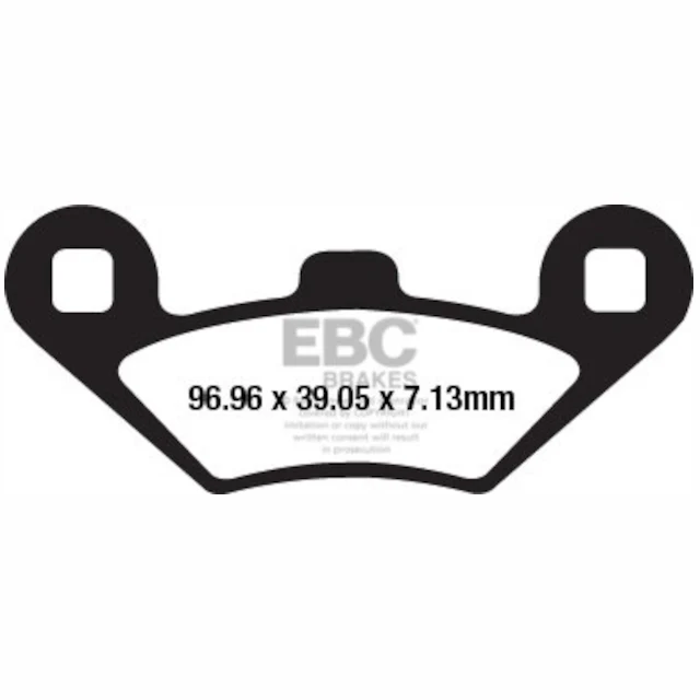 Pastillas de freno delanteras Peugeot Metropolis 400 13-16 EBC HH - sinterizadas