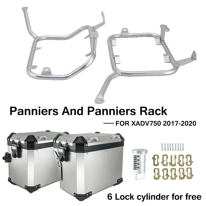 Luggage Box Rack For Honda XADV750 X ADV 750 X-ADV750 2021 2022 2023 Motorcycle Top Case Tail Box Rear Pannier Saddlebag Bracket