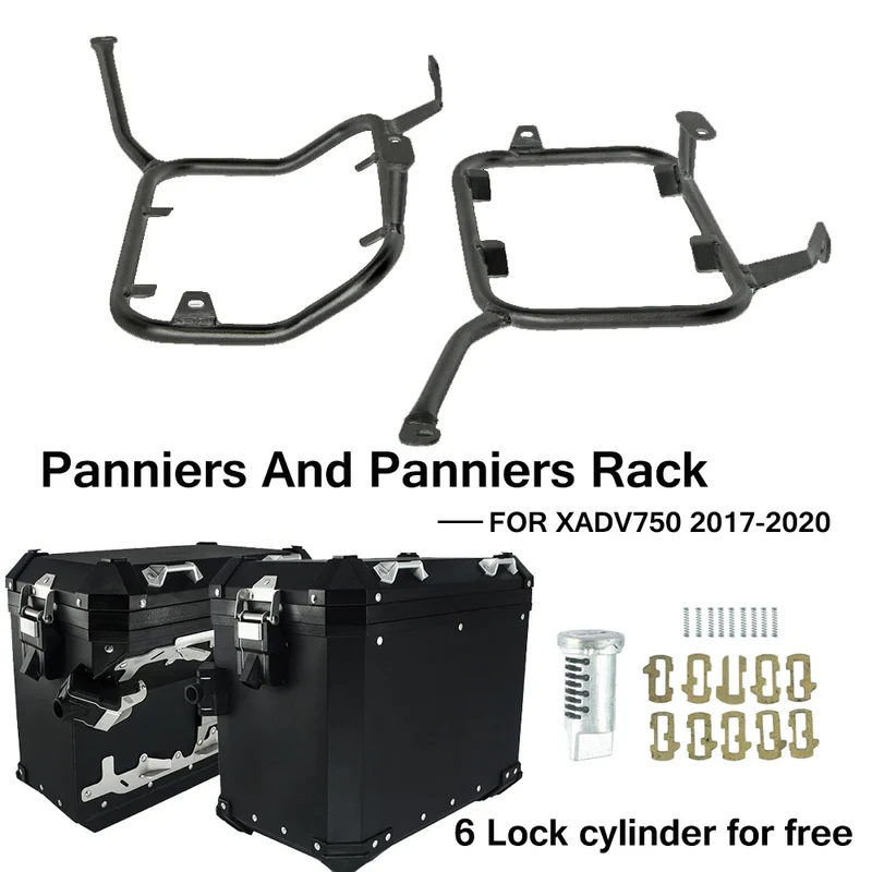 Luggage Box Rack For Honda XADV750 X ADV 750 X-ADV750 2021 2022 2023 Motorcycle Top Case Tail Box Rear Pannier Saddlebag Bracket