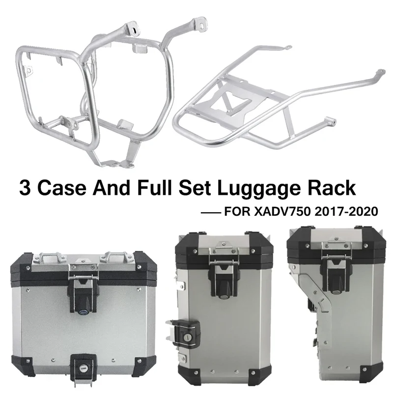 Luggage Box Rack For Honda XADV750 X ADV 750 X-ADV750 2021 2022 2023 Motorcycle Top Case Tail Box Rear Pannier Saddlebag Bracket