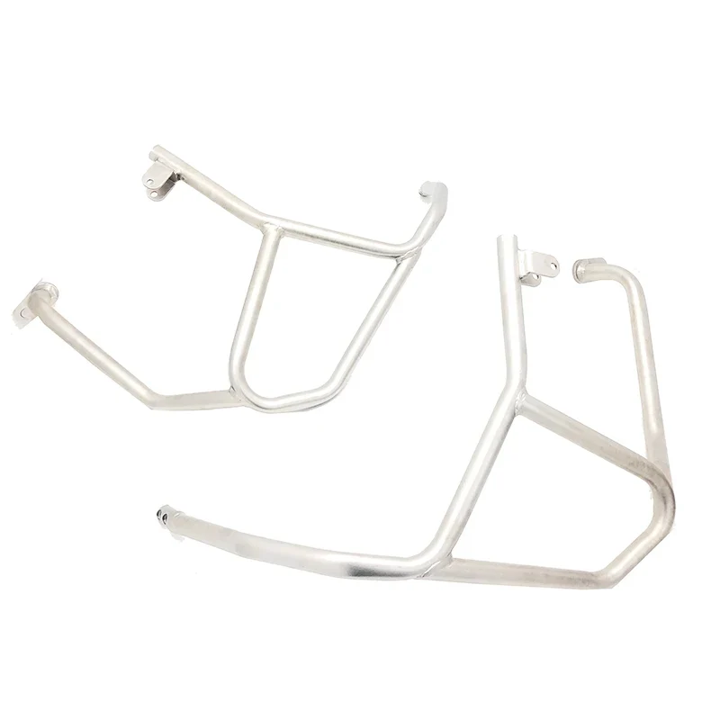 Stainless Steel Upper Engine Guard Bumper Crash Bar Frame Protector For BMW F850GS ADV F850 GS F 850GS Adventure 2019-2023