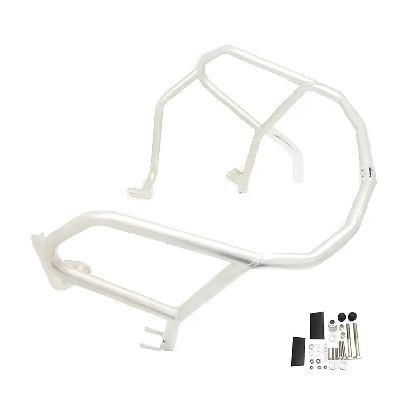 Stainless Steel Upper Engine Guard Bumper Crash Bar Frame Protector For BMW F850GS ADV F850 GS F 850GS Adventure 2019-2023