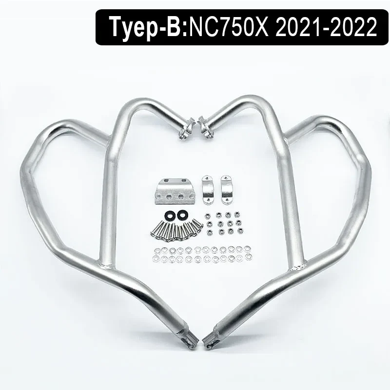 2012-2022 Fit For HONDA NC700S NC700X NC750S NC750X Engine Guard Highway Freeway Body Protection Bar Crash Bar Bumper Protector