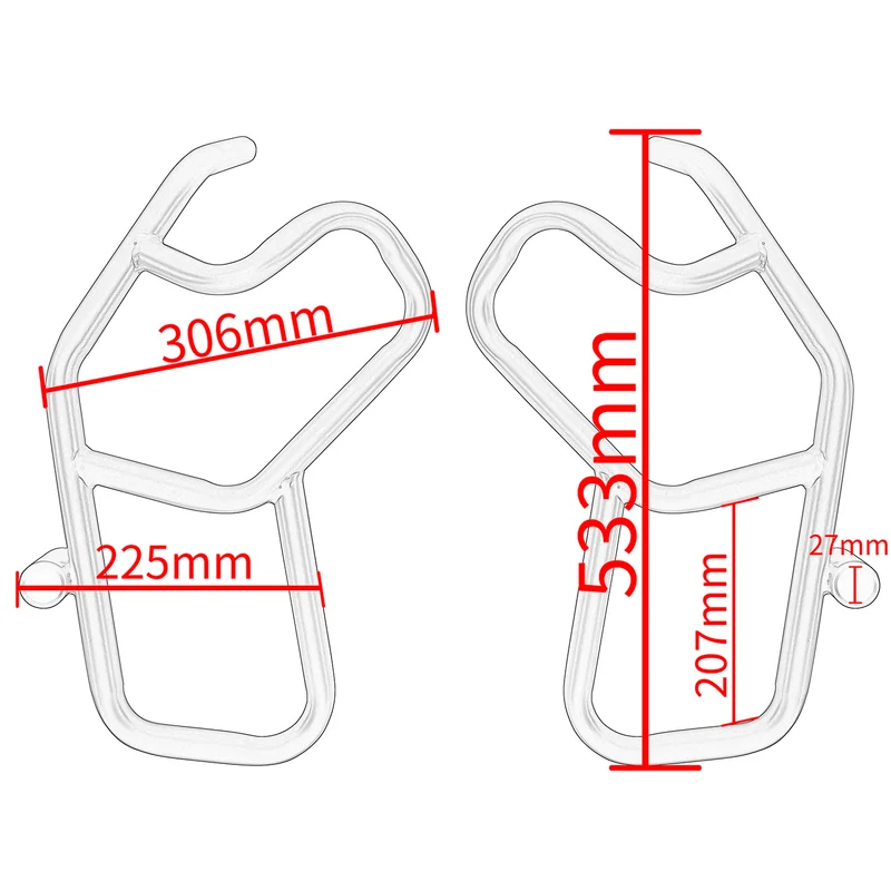 Versys 1000 Engine Guard Highway Crash Bar for Kawasaki Versys1000 2019-2023 2021 2022 Motorcycle Frame Protection Bumper Parts