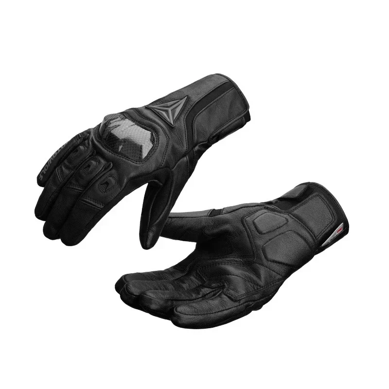 Motorcycle Leather Carbon Fiber Gloves Summer Winter Cross-country Mountain Bike Motorcycle Gloves Riding Motorcycle Rider Glove