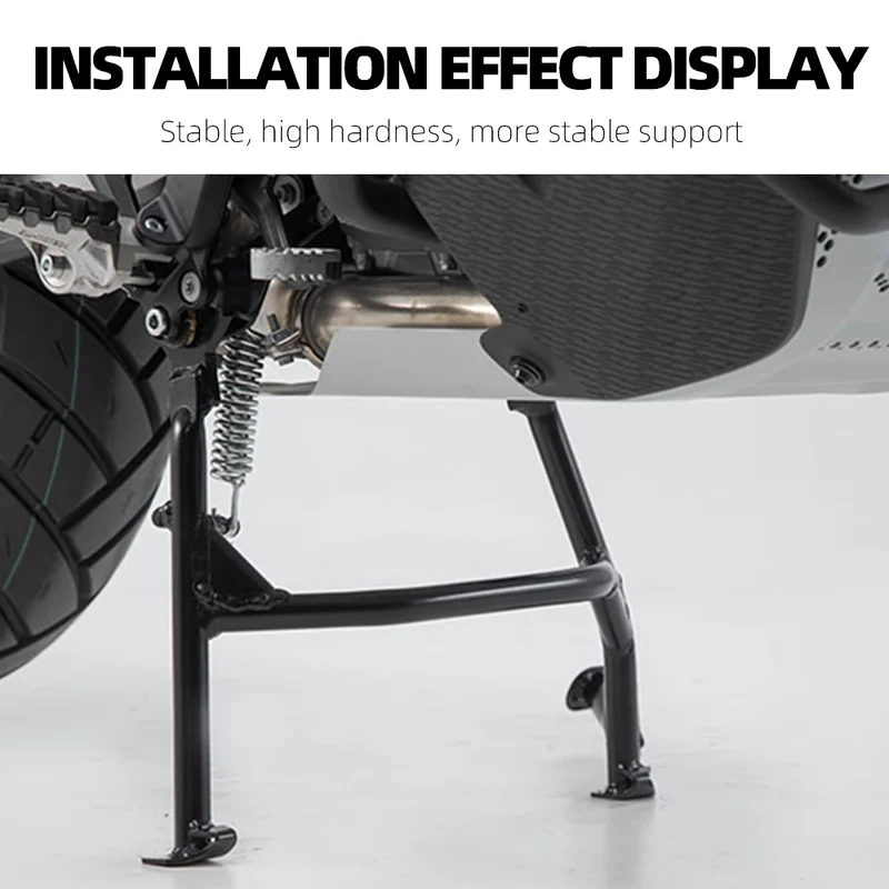 Motorcycle Middle Kickstand Bracket Center Stand Central Parking Holder Support For KTM 790 Adventure R 790 ADV R 2019 2020 2021
