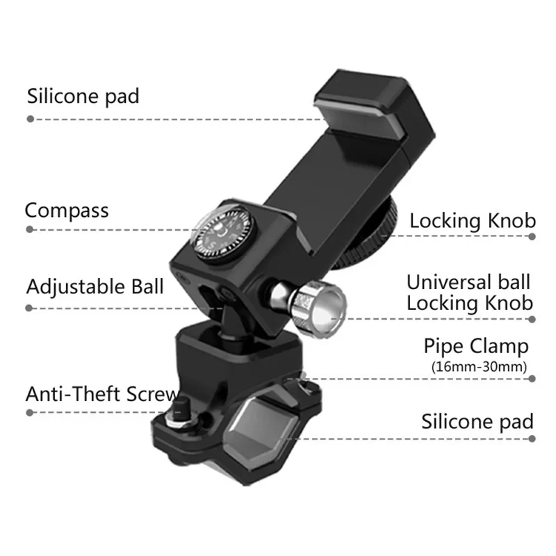 2020 For Honda X-ADV 750 XADV750 2017-2021 Motorcycle Accessories Phone Holder Stand GPS Navigation Plate Bracket