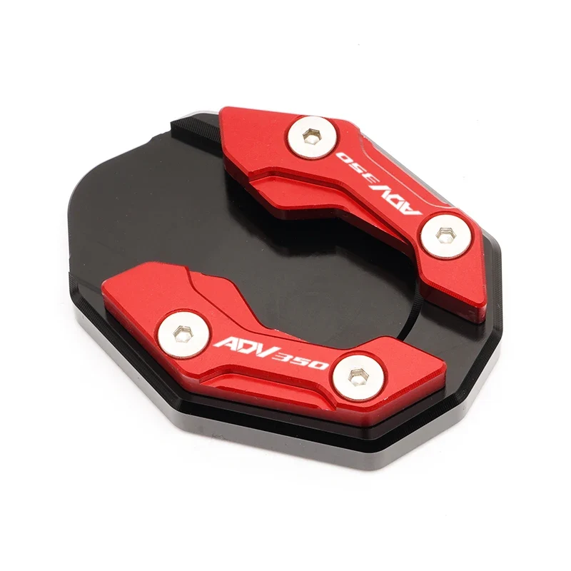2023 New Fit For Honda ADV350 ADV 350 2020 2021 2022 2023 Motorcycle Accessories Kickstand Side Stand Extension Pad With Logo