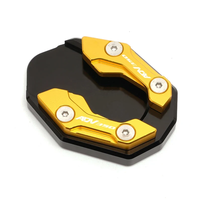 2023 New Fit For Honda ADV350 ADV 350 2020 2021 2022 2023 Motorcycle Accessories Kickstand Side Stand Extension Pad With Logo