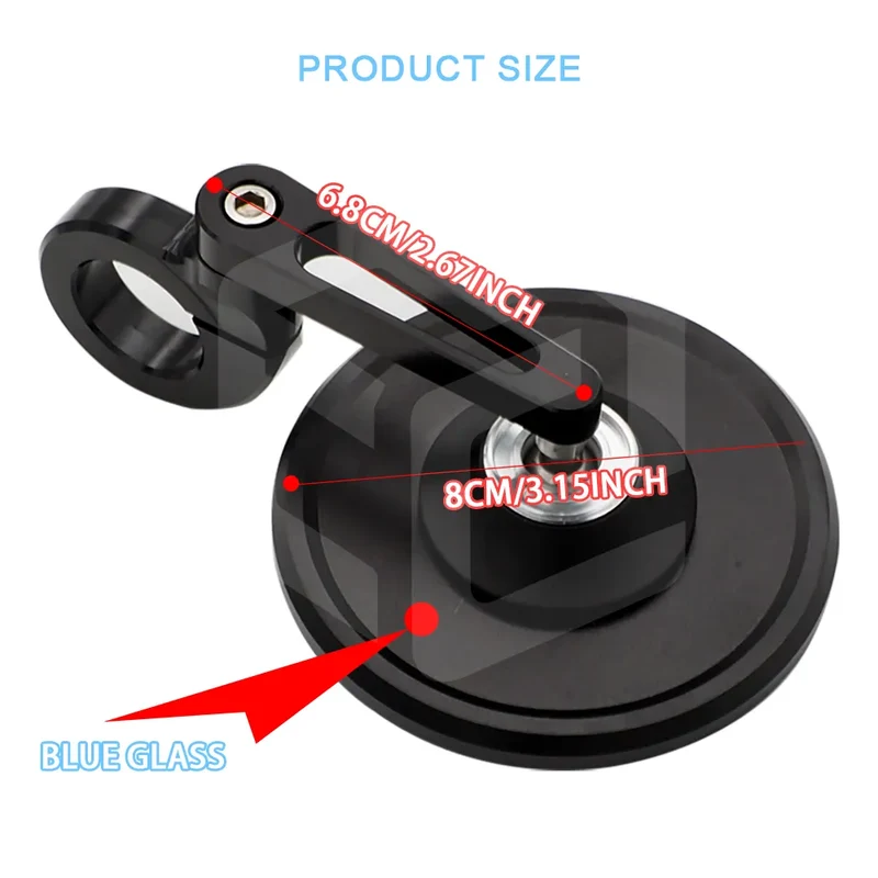 For CB650R Motorcycle Accessories Rearview Bar End Mirror For Honda CB400 CB650F CB1000R CBR1000RR CB1100 CB1300 CB400F