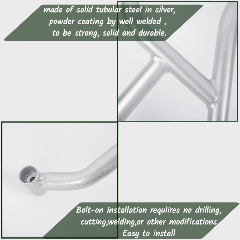 For CFMOTO 800MT 2021 2022 2023 Engine Guard Highway Crash Bar Motorcycle Frame Protection Bumper 800 MT Accessories