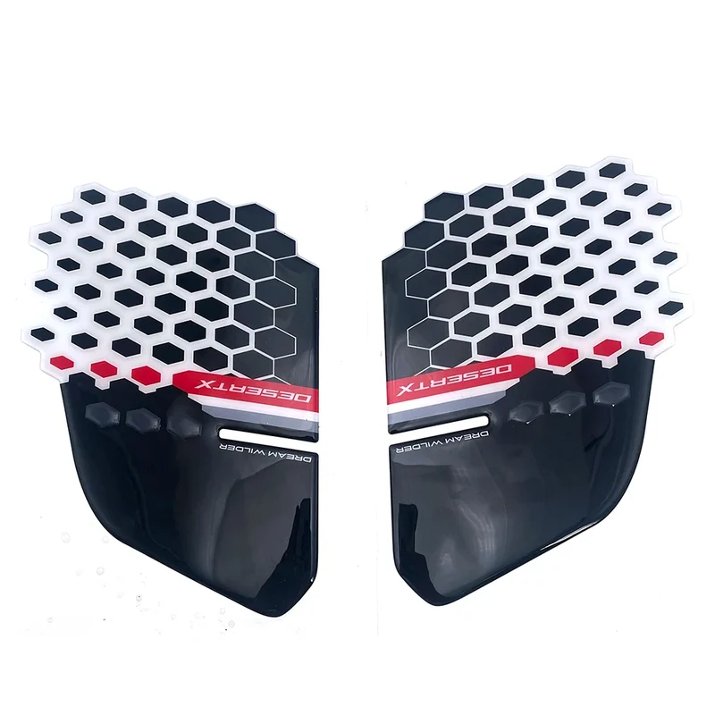 For Ducati Desert X DesertX desertX 2022 2023 motorcycle fuel tank 3D sticker knee anti-skid sticker