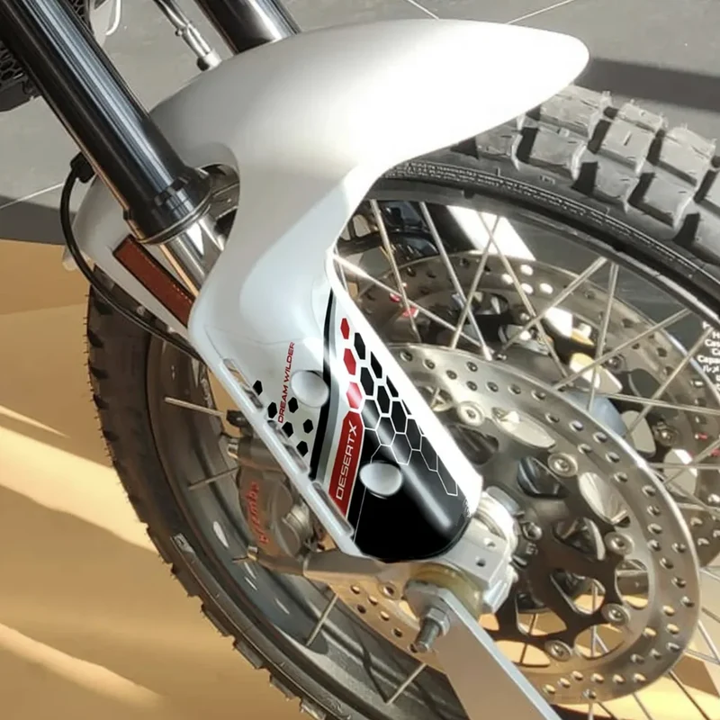 For Ducati Desert X DesertX desertX 2022 2023 motorcycle fuel tank 3D sticker knee anti-skid sticker