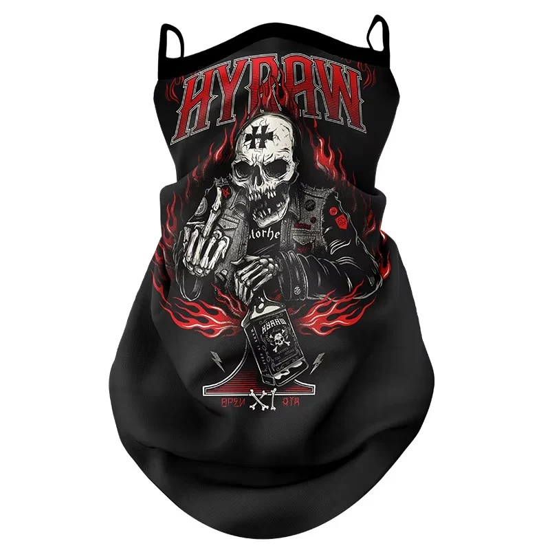 Tour de cou moto - Squelette hyraw