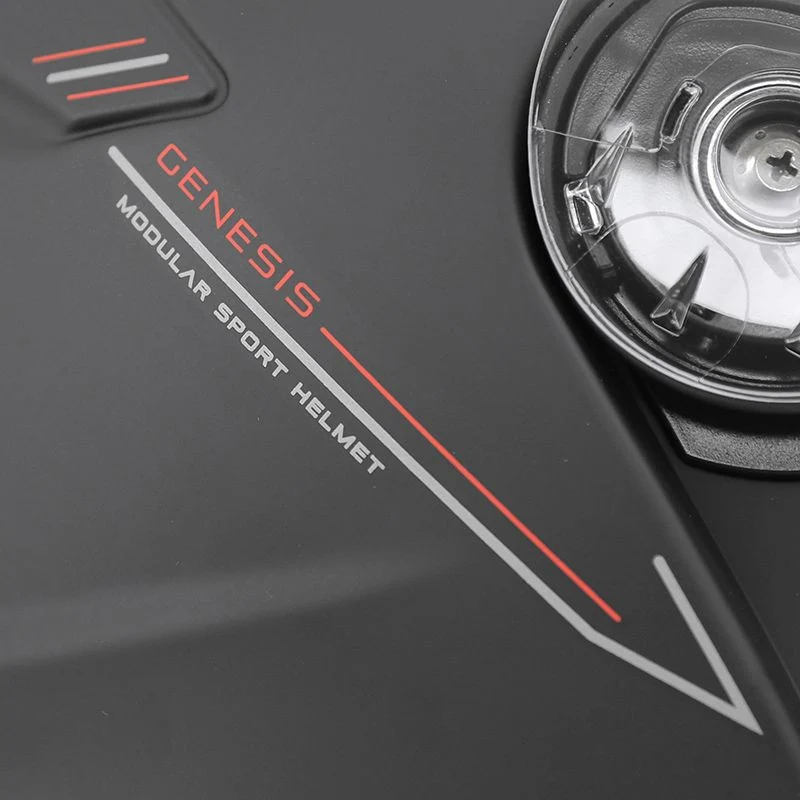 Casque moto modulable - Genesis noir