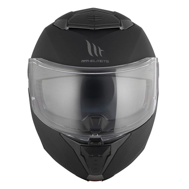 Casque moto modulable - Atom noir