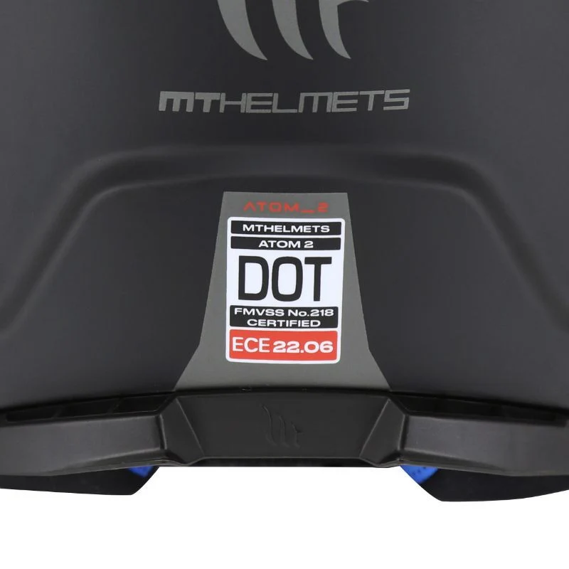 Casque moto modulable - Atom noir