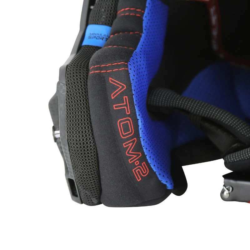 Casque moto modulable - Atom noir