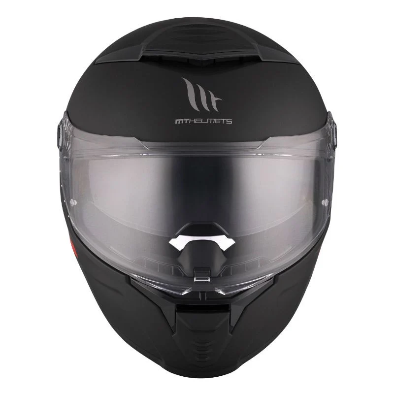 Casque intégral moto - Thunder uni noir mat
