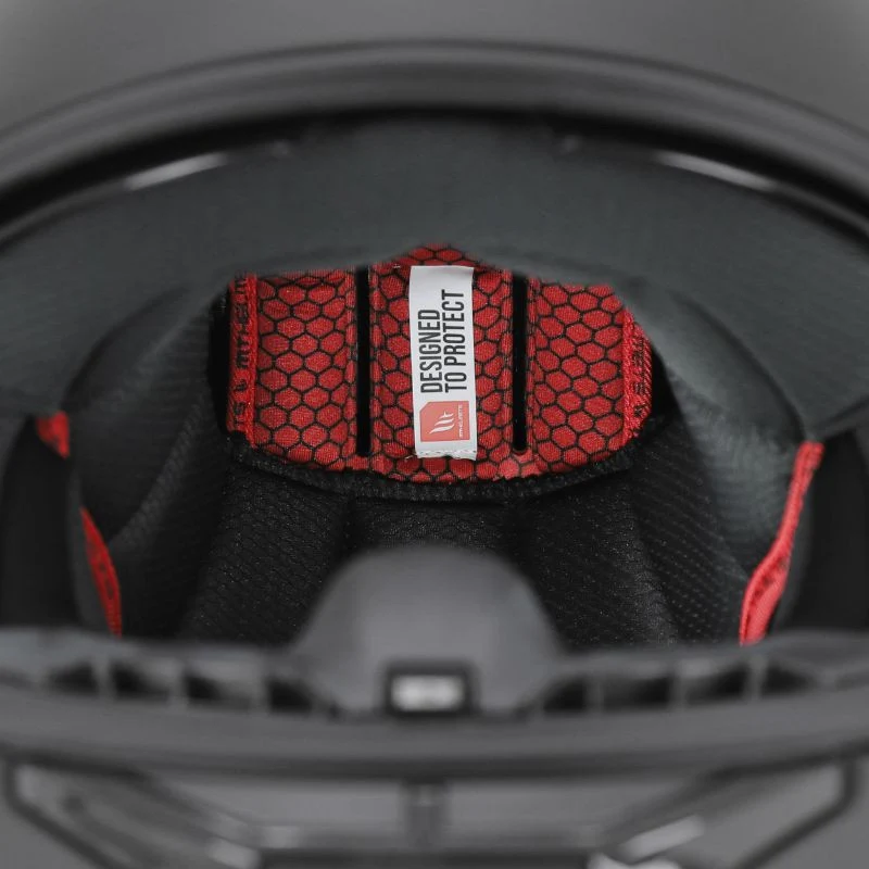 Casque intégral moto - Thunder uni noir mat