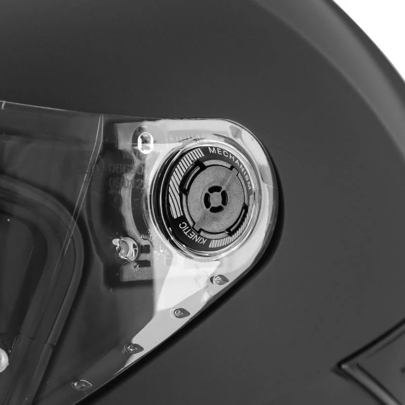 Casque intégral moto - Thunder uni noir mat