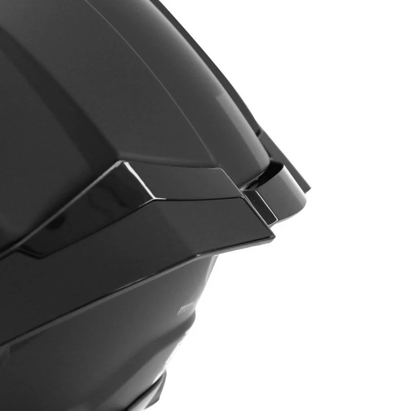 Casque intégral moto - Thunder uni noir mat