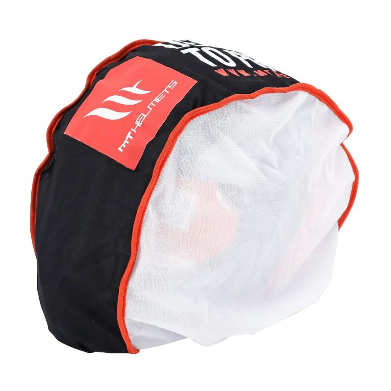 Casque intégral moto - Thunder gris rouge mat
