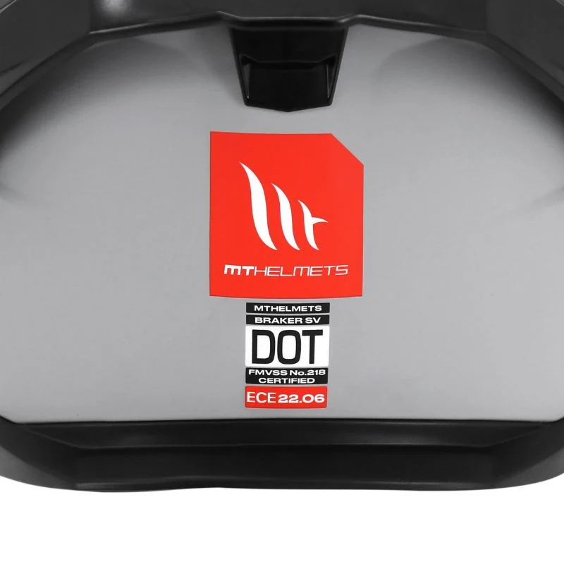 Casque intégral moto - Braker SV gris