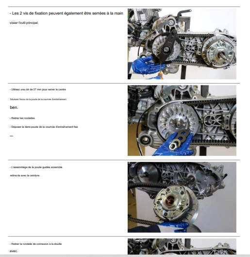 Manuel d'atelier Piaggio MP3 530 HPE 2022 français