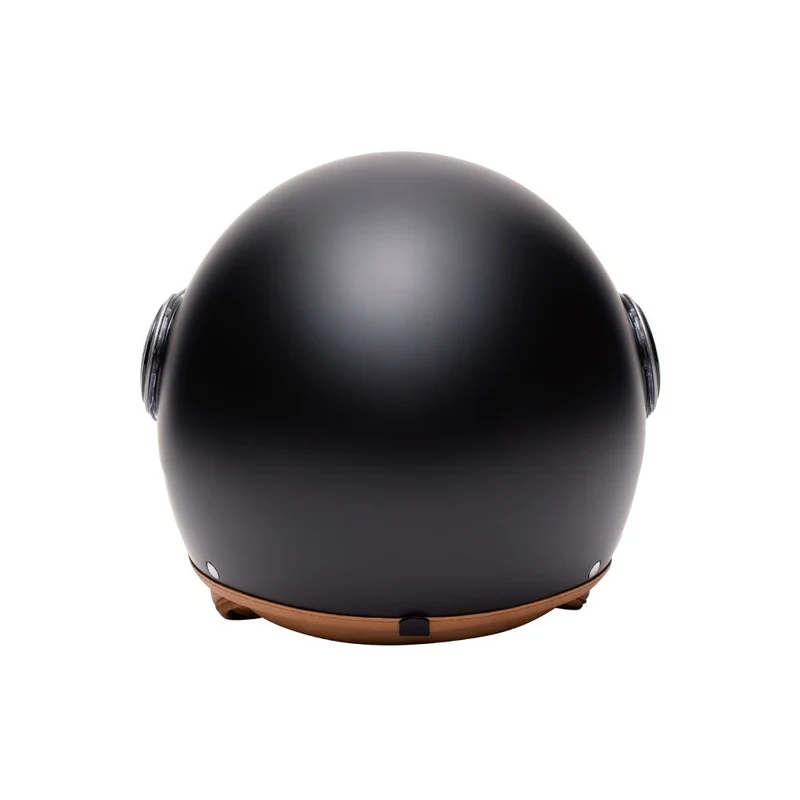 Casque jet moto - Elements Noir Mat