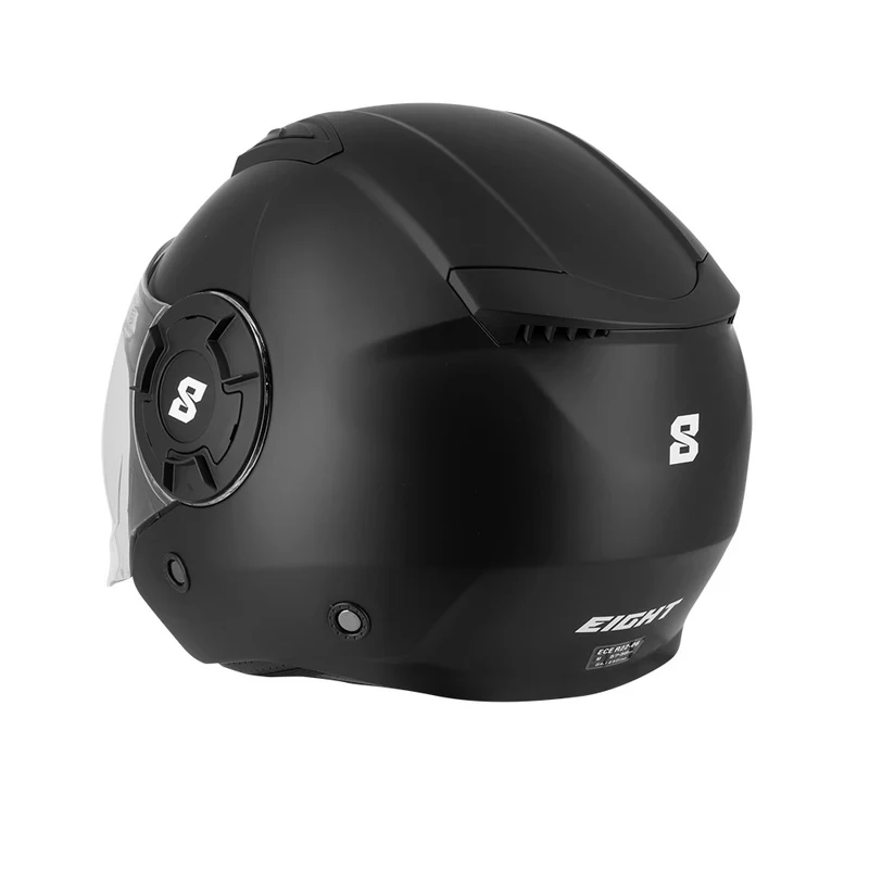 Casque jet moto - S749 Noir Mat