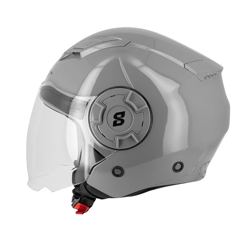 Casque jet moto - S749 Gris