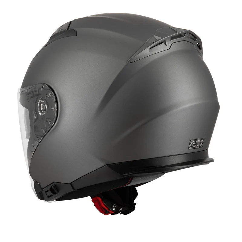 Casque jet moto - Blake Gris Mat