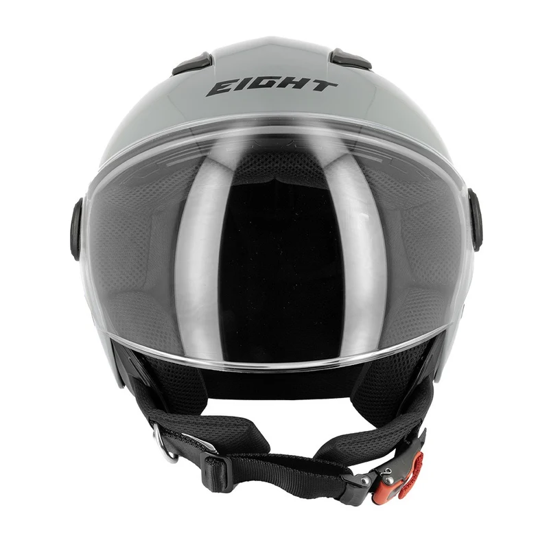 Casque jet moto - Leov LV Gris